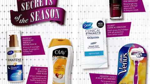 P&G 'Secrets of the Season' FSI